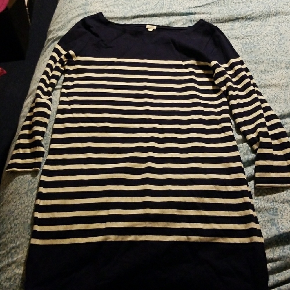 J.Crew Striped Sweater Dress